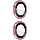 AVIZAR Zašcita kamere za iPhone 14 in 14 Plus iz ultra-prosojnega kaljenega stekla 9H - roza obris, (20713568) Cene