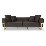 Atelier Del Sofa magenta dark brown 3-Seat sofa Cene