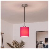Brilagi LED luster na sajli NUBILA 1xE27/60W/230V Ø 14 cm crna/ružičasta | Eponuda.com