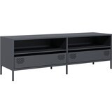 Maison Chic TV omarica - TV stojalo - Televizijska omarica antracitna 135x39x43,5 cm hladno valjano jeklo, (21699538) Cene