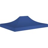 Krov za šator za zabave 4,5 x 3 m plavi 270 g/m² | shoptok.hr