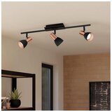 Eglo barnham spot/3, led, 3x3,3w, 3x240lm, bakar/crna/čelik XNM6KMM | Eponuda.com