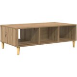  Kava Stol Umjetnički hrast 102 x 55 x 35 cm Konstruirano drvo | shoptok.hr
