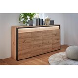 Hom`in komoda, črna, hrast artisan | Shoptok.si