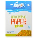Junior jolly Holographic Paper, papir hologramski, A4, 250g, 10K, odaberite nijansu Žuta Cene