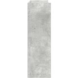 vidaXL Regal za čevlje betonsko siv 80x25x81 cm inženirski les | Shoptok.si