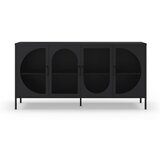Marckeric Črna komoda 160x90 cm Tayra – | Shoptok.si