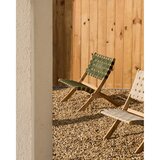 Kave Home Zelen vrtni fotelj iz masivnega lesa Chabeli – | Shoptok.si