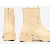 Resti Women's beige Etiuse flat heeled boots | ePonuda.com
