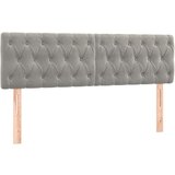  Box spring postelja z vzmetnico svetlo siva 140x200 cm žamet, (20790057) | Shoptok.si
