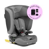 Kinderkraft avtosedež FIX2GO i-Size 9-36 kg (76-150 cm), siv | Shoptok.si