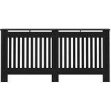  Pokrov za radijator crni 172 x 19 x 81,5 cm konstruirano drvo | shoptok.hr