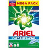 Ariel prašek za pranje perila Mountrain spring, 4,4 kg, 80 pranj | Shoptok.si