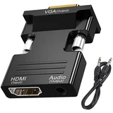 pretvornik iz HDMI v VGA + avdio AUX