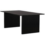 Venture Home Vail pravokutni blagovaonski stol 200 × 100 cm, crni | shoptok.hr