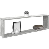  Kockaste zidne police 2 kom boja betona 100 x 15 x 30 cm drvene | Eponuda.com