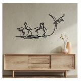 Wallity zidna dekoracija flamingo 316 m, 115 x 58,5 cm, crna | ePonuda.com