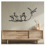 Wallity Zidna dekoracija Flamingo 316 M, 115 x 58,5 cm, Crna | Eponuda.ba