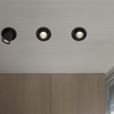 Ideal Lux - LED ugradni spot NOVA LED/12W/230V CRI 90, prečnika 10 cm, crna | Eponuda.com