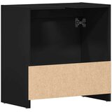  Kupaonski ormarić crni 60 x 33 x 61 cm od konstruiranog drva | shoptok.hr