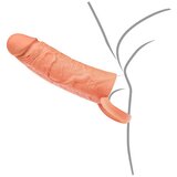 Inferno Penis Sleeve Liquid Silicone Ring 20cm Skin | shoptok.hr