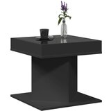  Stolić za kavu LED crni 50x50x45 cm od konstruiranog drva | shoptok.hr