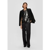 s.Oliver BLACK LABEL Top črna | Shoptok.si