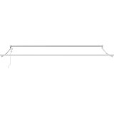  Uvlačiva tenda antracit i bijela 4x3 m tkanina i aluminij | shoptok.hr