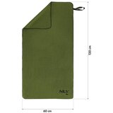  Ncr15 vojni ručnik od mikrofibara kaki 120x60 cm nils camp | shoptok.hr
