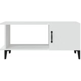  Stolić za kavu bijeli 90 x 50 x 40 cm od konstruiranog drva | shoptok.hr