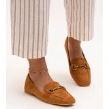Gemre Brown Zamari Loafers with Buckle | Shoptok.si