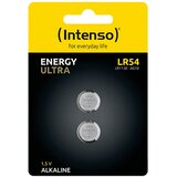 Intenso (Intenso) Baterija alkalna LR54/2, 1,5V dugmasta, blister 2 kom - LR54/2 | shoptok.hr