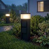  Spoljašnja lampa sa 2 utičnicama VESPER 1xG9/5W/230V IP54 30 cm crna | Eponuda.com