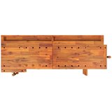  Radni stol s ladicama i škripcima 162x62x83 cm od drva bagrema | shoptok.hr