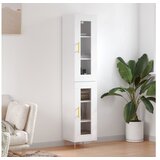 vidaXL Visoka komoda bijeli 34 5x34x180 cm od konstruiranog drva | shoptok.hr