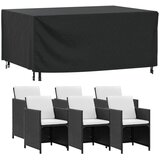 Maison Chic Prevleka za zunanjo pohištvo - Pokrivalo za vrtno pohištvo črno 172x113x73 cm vodoodporno 420D, (21795343) | Shoptok.si