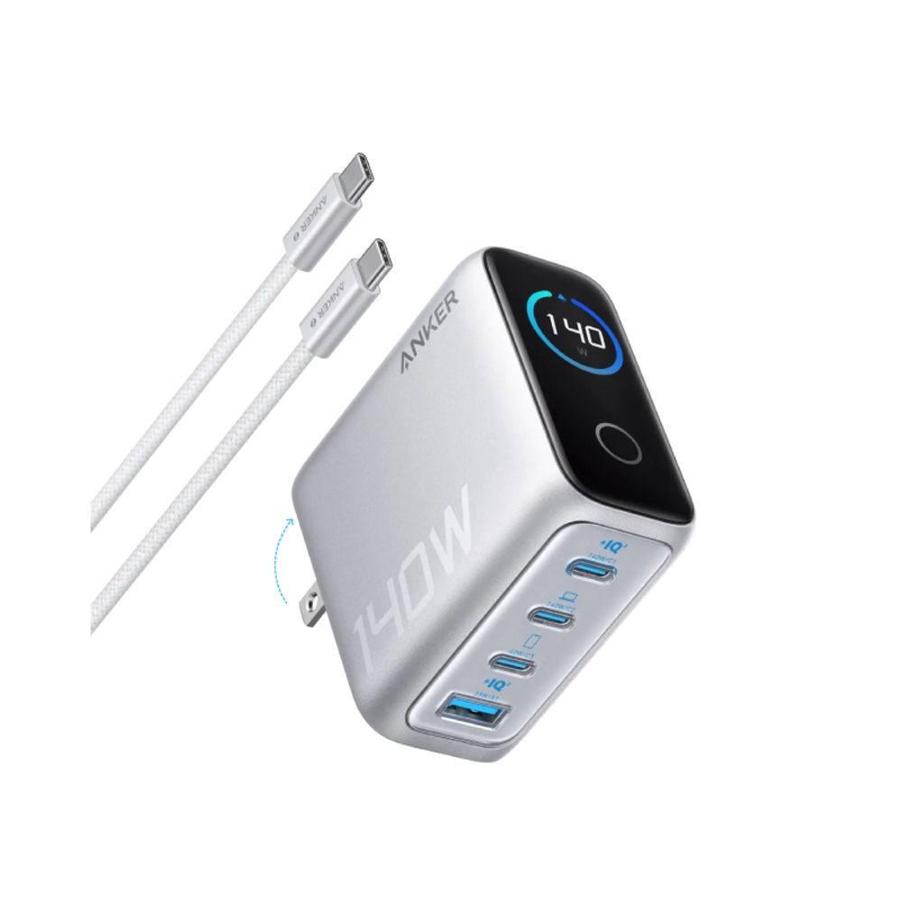 Charger (140W, 4-Port, PD 3.1) - Gray