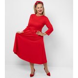 Pri Classic strapless flared midi dress ELISE 2 | shoptok.hr