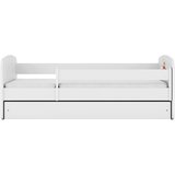MID.YOU Dječji krevet Dreamy balerina 160x80 sa madracem s ladicom Bijela | shoptok.hr