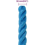  Radno uže plavi 16 mm 25 m od polipropilena | shoptok.hr