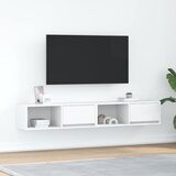 vidaXL TV omarica 2 kosa bela 80x31x25,5 cm inženirski les Cene