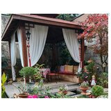 INF Zunanje zavese za paviljon s kavlji (1,5 m širine x 2,7 m višine), (5000235701) Cene