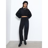 Sinsay Pantalone barrel leg s dodatkom viskoze i šavovima | shoptok.hr