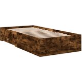  Okvir kreveta s ladicama boja hrasta 100x200 cm | shoptok.hr