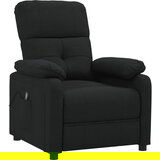 vidaXL Masažni stol črno blago, (20580347) | Shoptok.si
