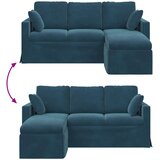 SOFA Plava 178 x 134 x 80 cm Baršun | shoptok.hr
