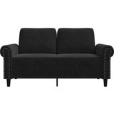  Dvosjed crni 120 cm baršunasti | shoptok.hr
