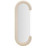 Mauro Ferretti Zidno ogledalo Chantal Cream Velvet | shoptok.hr
