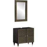 vidaXL Kopalniška garnitura 2-delna trden mangov les | Shoptok.si