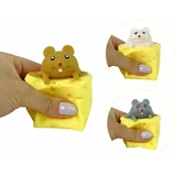  Anti-stresna igračka miš u siru
